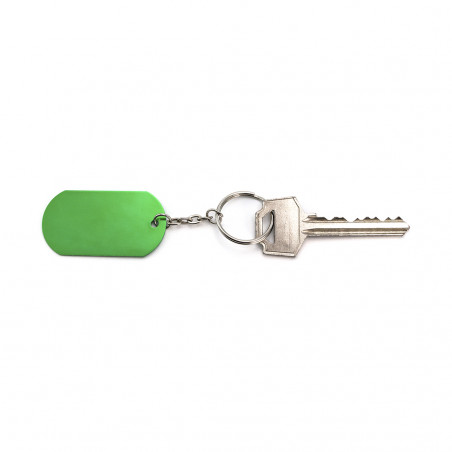 Porte-clés en aluminium