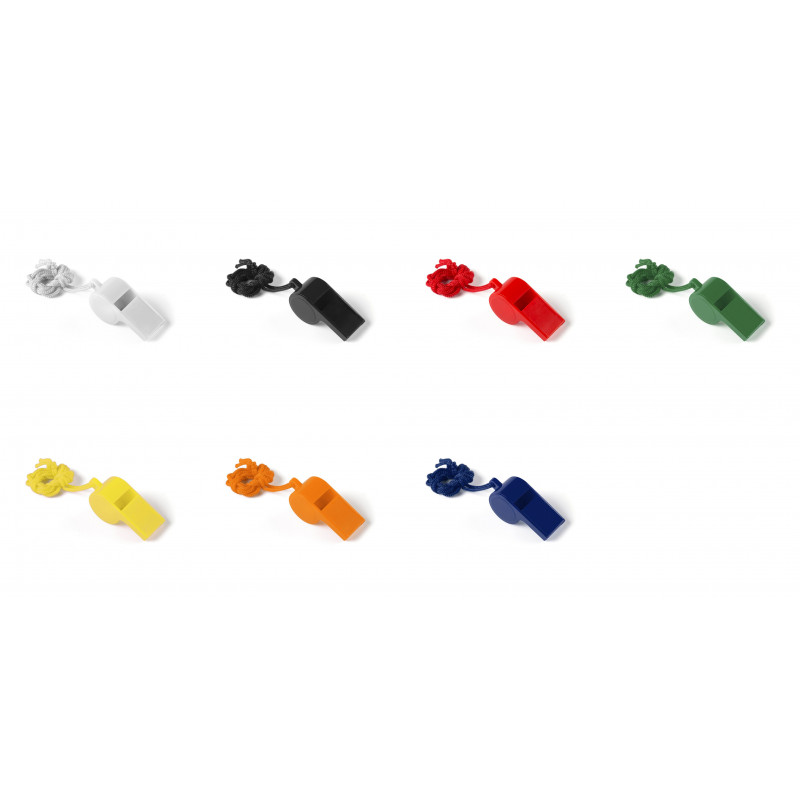Sifflets colorés