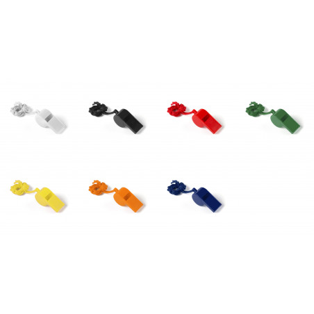 Sifflets colorés