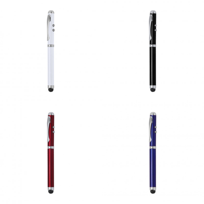 Stylo avec laser dans un étui
