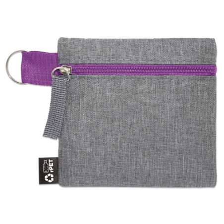 Porte-monnaie en tissu recyclé