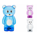 Tirelire ourson transparent