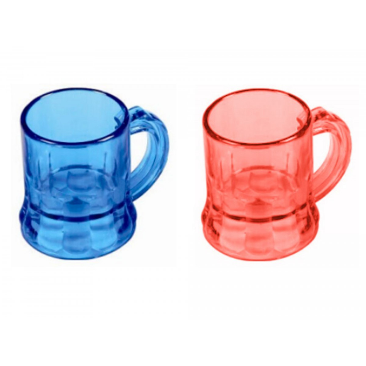 Mini bocaux en plastique de couleurs Détail original pour événements spéciaux