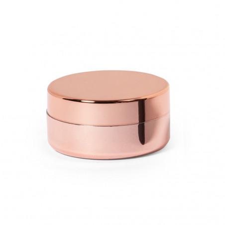 Baume à lèvres or rose avec couvercle personnalisé pour les détails de mariage