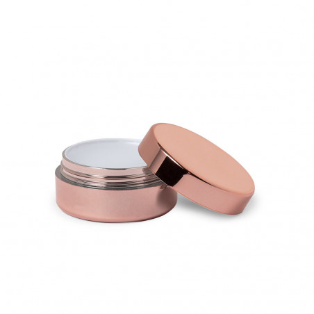 Baume à lèvres or rose avec couvercle personnalisé pour les détails de mariage