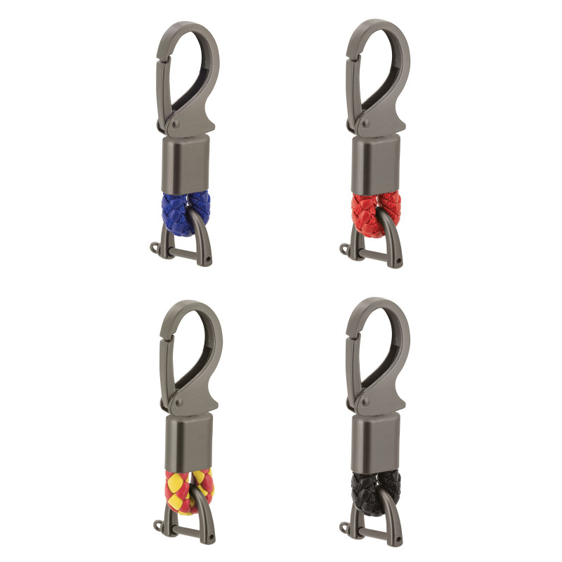 Porte-clés mousqueton métallique nautique condor