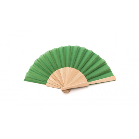 Éventails en bois colorés