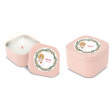 Bougie parfumée dans une boîte personnalisée pour les souvenirs de première communion filles
