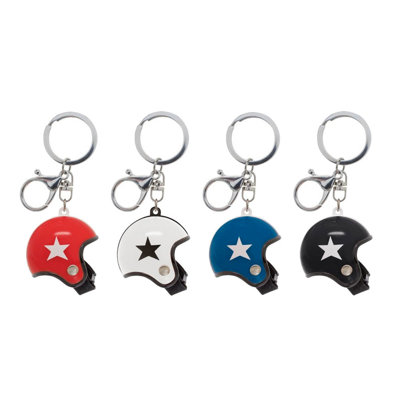 Porte-clés casque classique