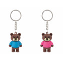Porte-clés ourson Valentin