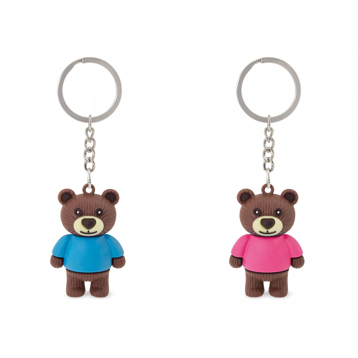 Porte-clés ourson Valentin