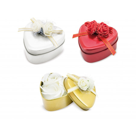 Coque coeur roses