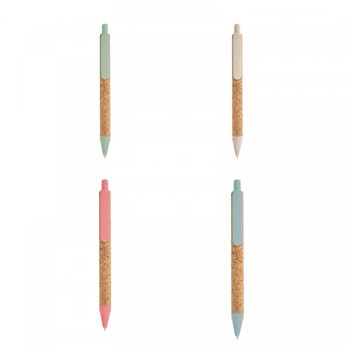 Stylo Écologique en Liège et Fibre de Blé Design Durable et Élégant