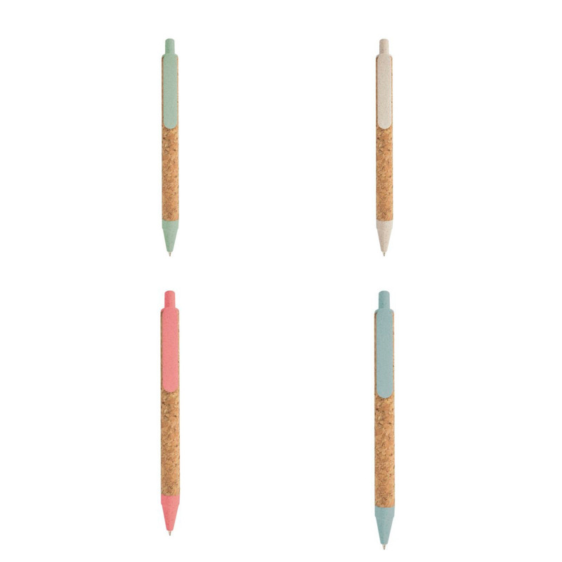 Stylo Écologique en Liège et Fibre de Blé Design Durable et Élégant