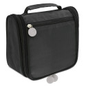 Trousse de voyage unisexe à offrir pour Noël avec sac et autocollant