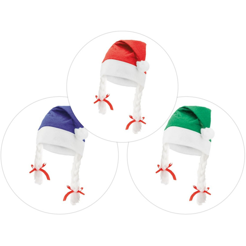 Mère Et Enfant En Chapeaux D'hiver Tricotés En Vacances De Noël En Famille. Bonnet Et écharpe En