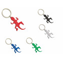 Porte-clés lézard en aluminium