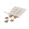 Jeu de morpion de Noël avec étiquette personnalisée à offrir