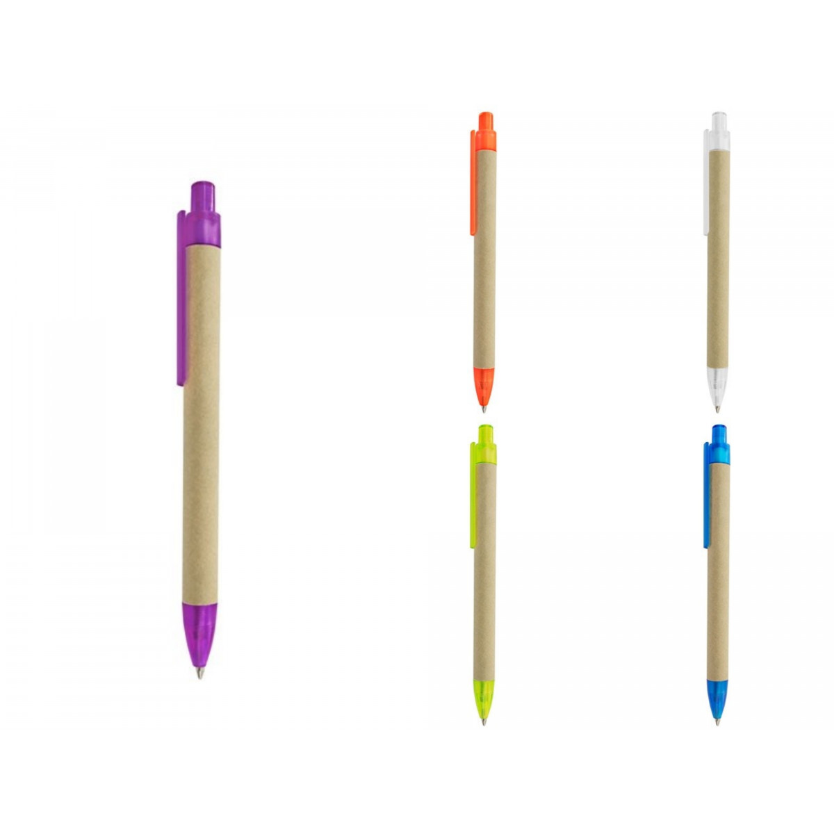 Stylo cartonné rond