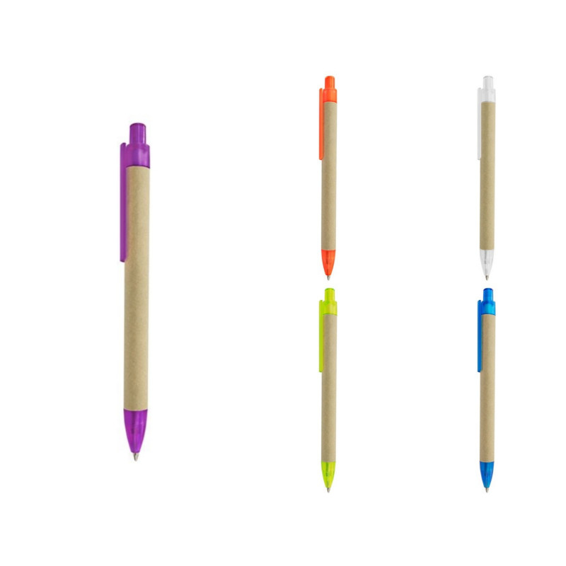 Stylo cartonné rond