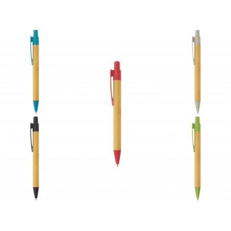 Stylo bambou et fibre de blé éponge