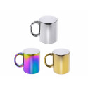 Tasses métalliques