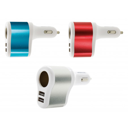 Chargeur multiprise voiture