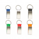 Porte-clés métalliques de couleurs
