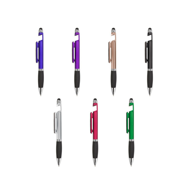 Stylo tactile avec support pour mobile