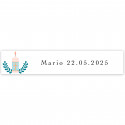 Adhésif 5x1cm design pour première communion