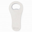 Ouvre-bouteille écologique avec autocollant transparent colombe rose personnalisable pour des détails
