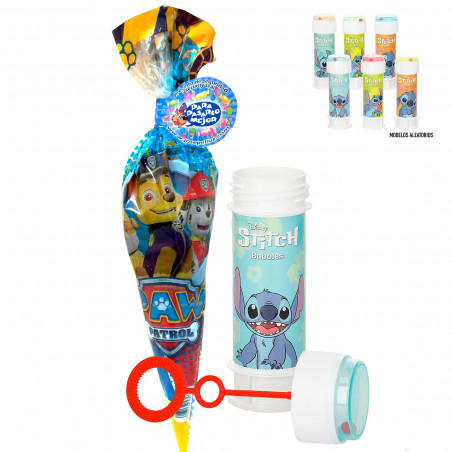 Cornet de bonbons avec point pompero pour plus de détails