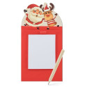 Bloc-notes magnétique de Noël avec autocollant personnalisé