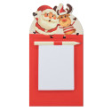 Bloc-notes magnétique de Noël avec autocollant personnalisé