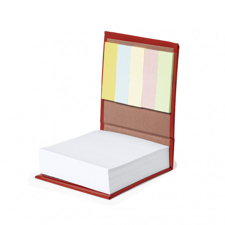 Bloc-notes avec post-it adhésif floral personnalisé