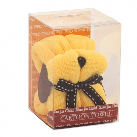 Serviette en forme de chien