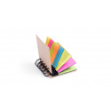 Carnet avec des post-it adhésifs de couleurs avec des super-héros