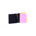 Carnet avec des post-it adhésifs de couleurs avec des super-héros