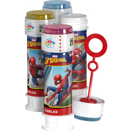 Pompe à bulles de Spiderman et sucette de super-héros personnalisée pour les invités