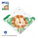 Serviettes animaux aquarelle pour événements