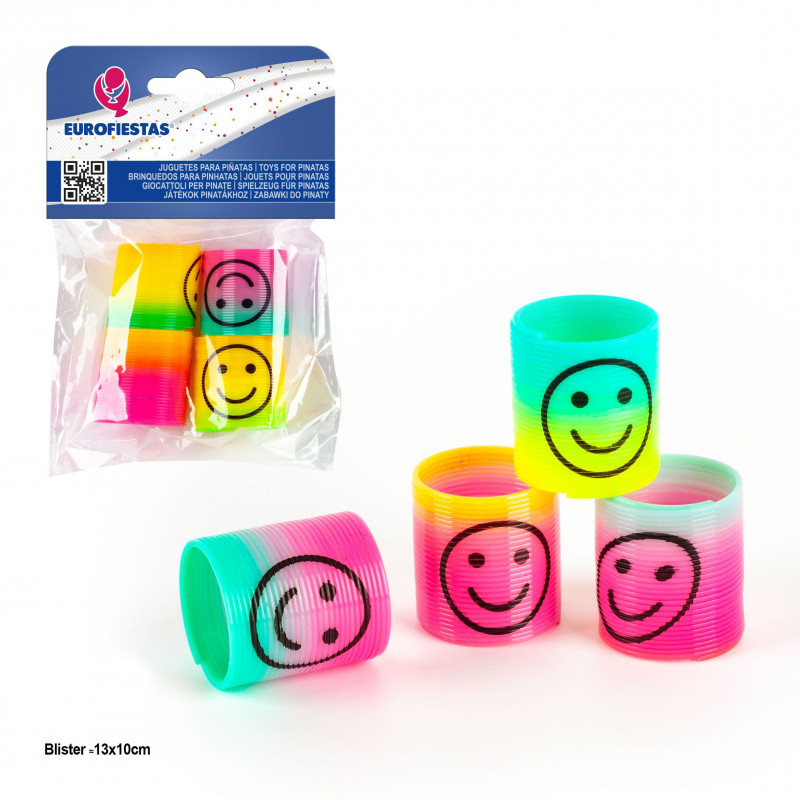 Jouets ressorts smile pour pinatas