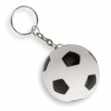 Porte-clés de football avec autocollant personnalisable dans une enveloppe kraft pour des détails
