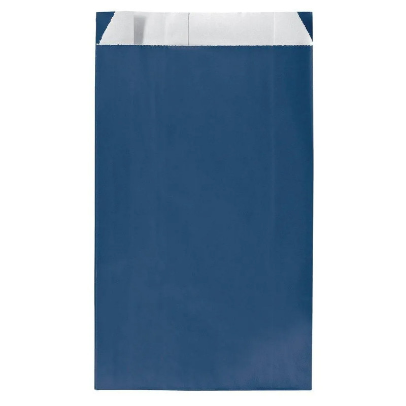 Enveloppe de présentation en papier bleu 7x12