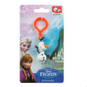 Porte-clés avec une figurine de Frozen et un souffleur de bulles dans un sac personnalisé à offrir
