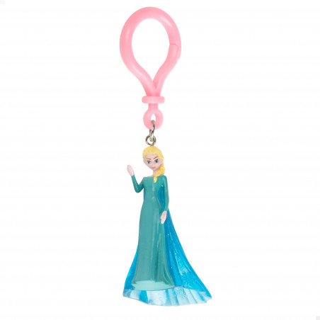 Porte-clé Frozen dans un sac personnalisé avec autocollant et sucette bleue pour les détails