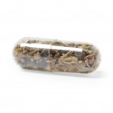 Capsule de graines avec un adhésif personnalisable spécial pour un détail de mariage