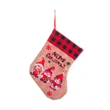 Bas de gnome pour la décoration de Noël