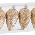 Pendentif ananas en or pour décoration de Noël