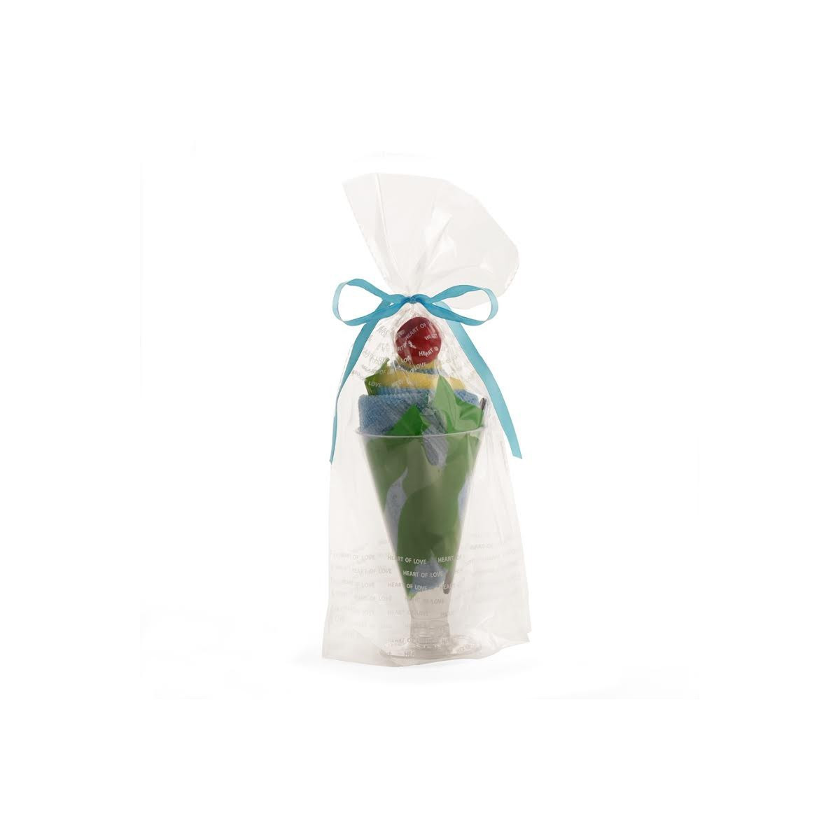 Glace à la serviette