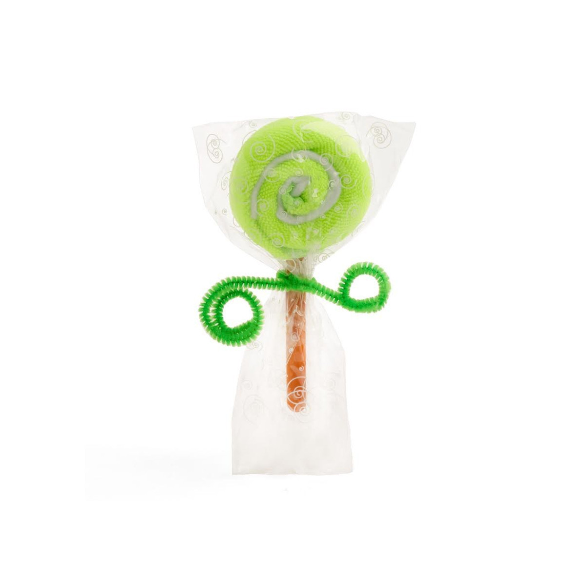 Serviette en forme de sucette